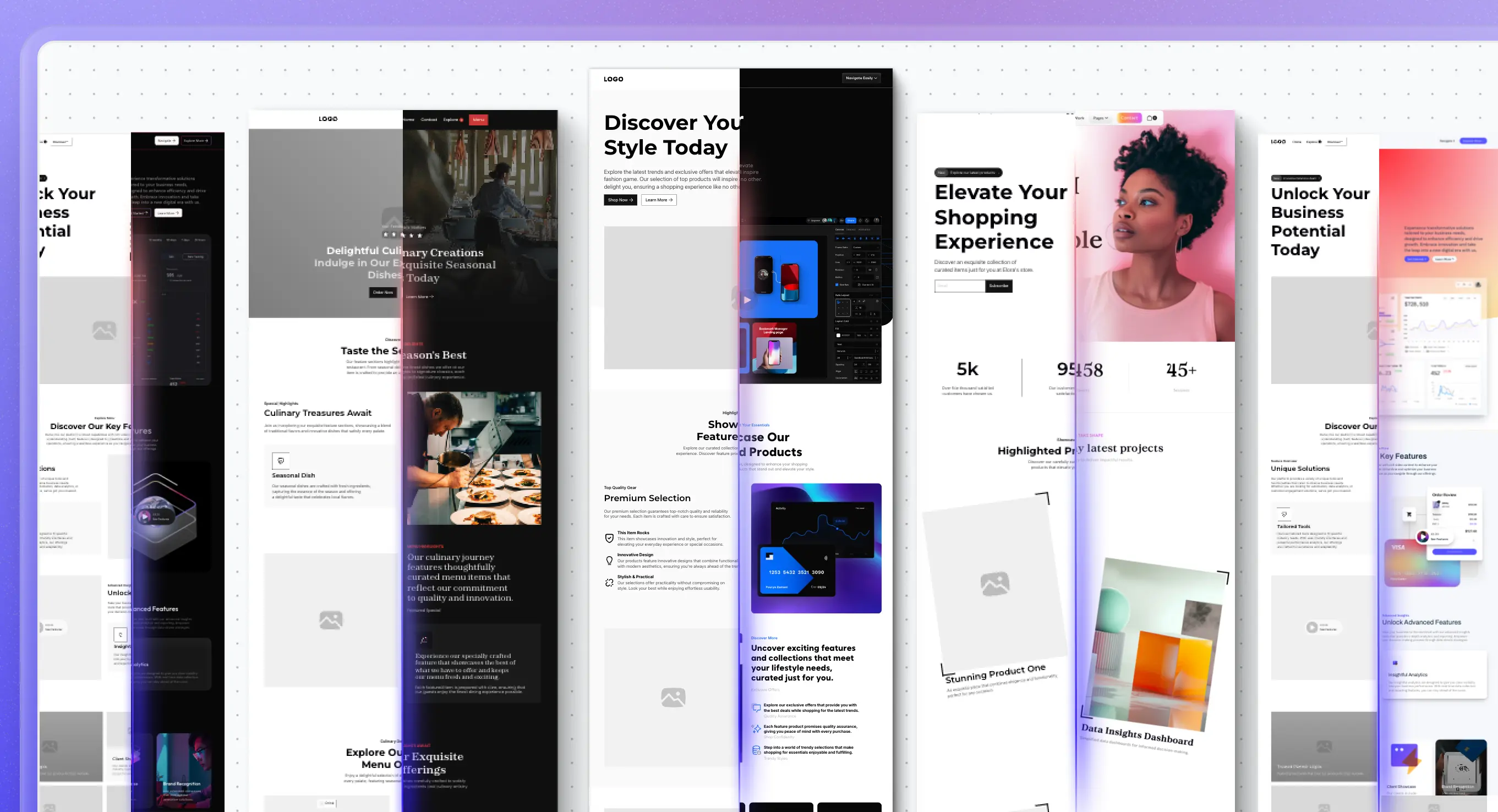 5 Inspirational designs built with Modulify