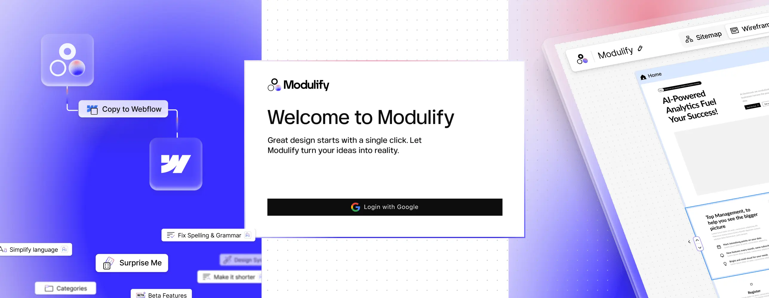 How to get started with Modulify AI