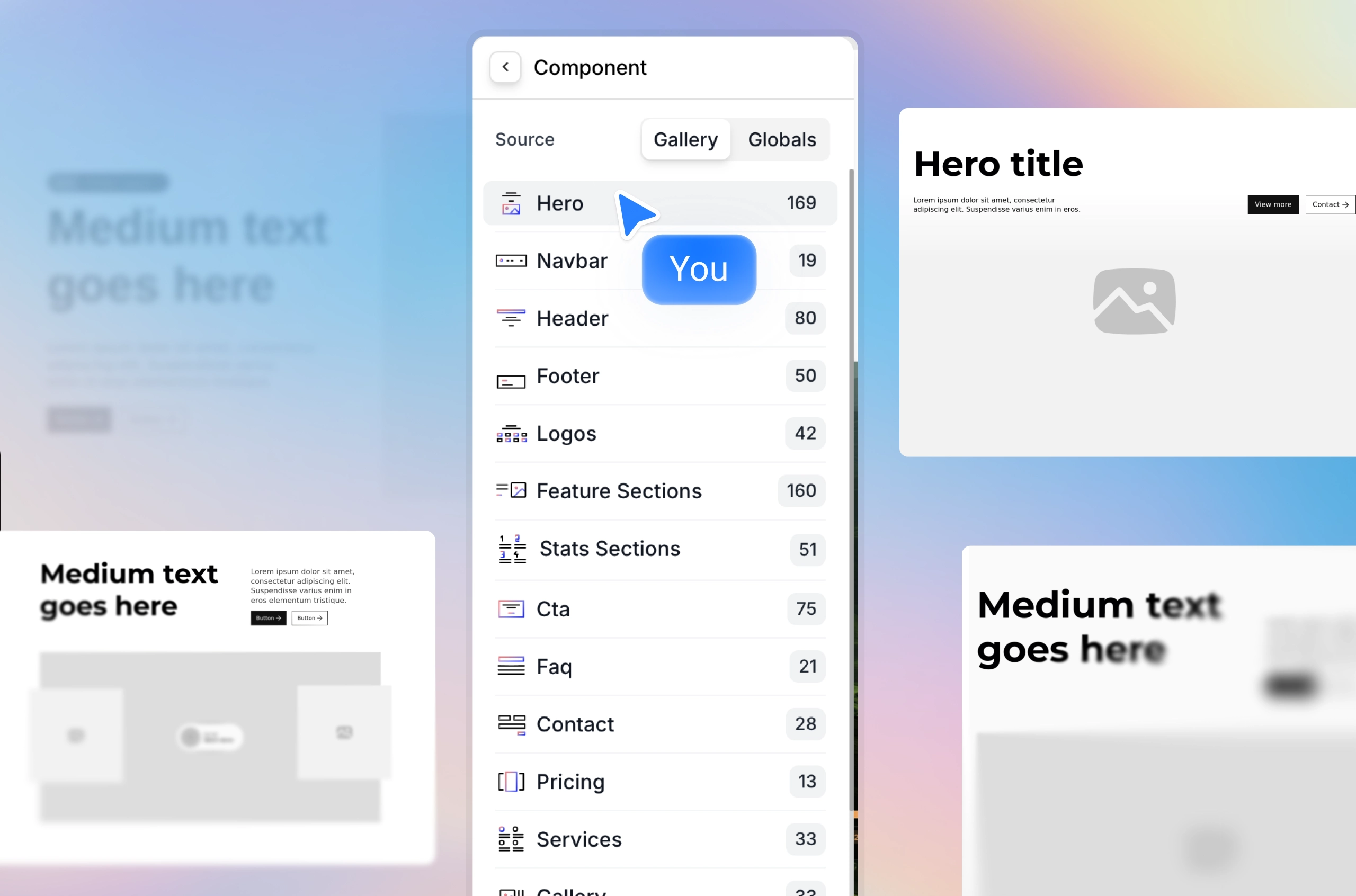 Webflow components