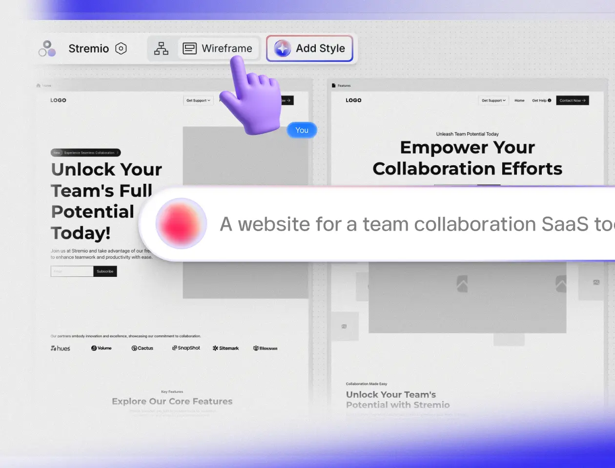 Wireframe Examples for Common Projects