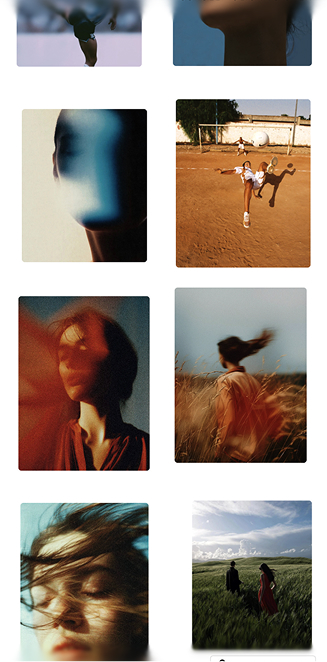 Aperture template
