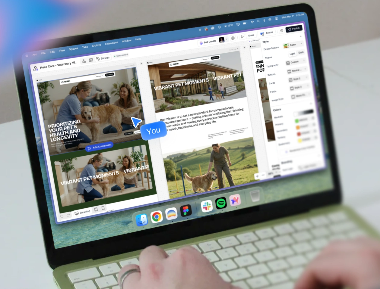 MacBook Neo + Modulify — Build Webflow Sites in Hours, Not Days
