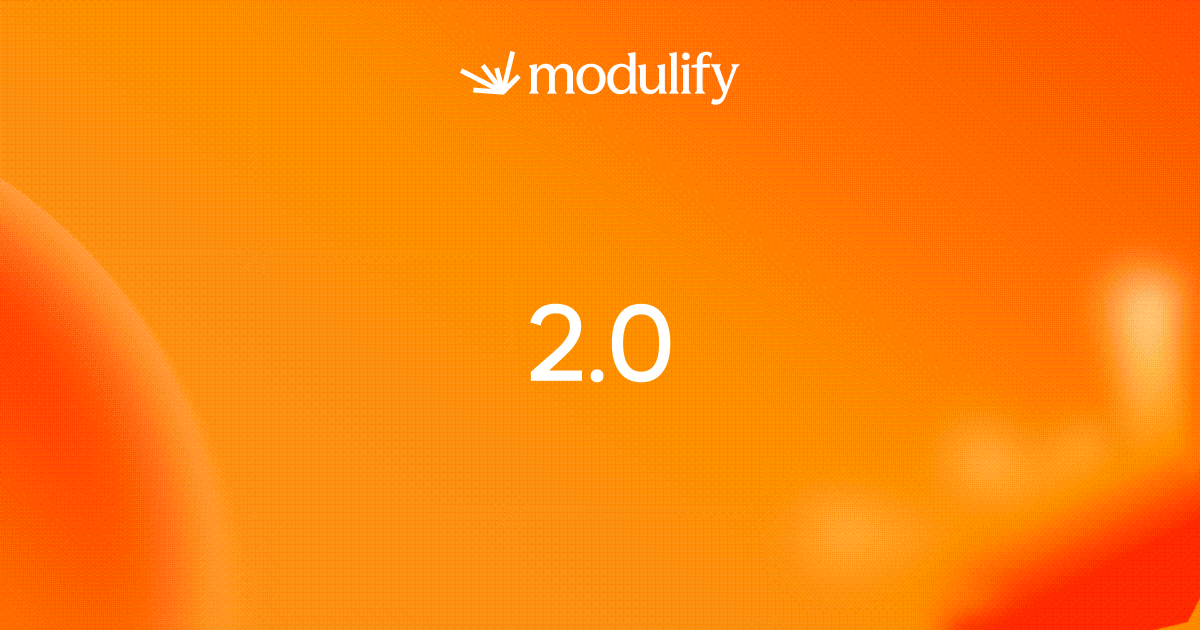 Introducing Modulify 2.0: the AI platform that builds, hosts and ships design-grade work in one place