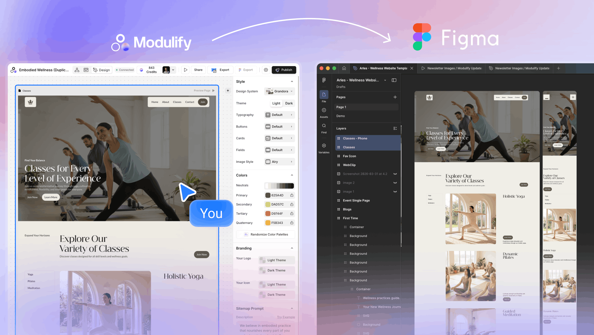 Export Modulify Components to Figma