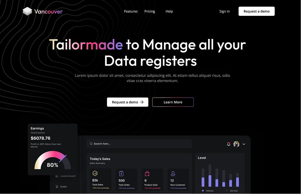 A branded, interactive sales demo built in Modulify
